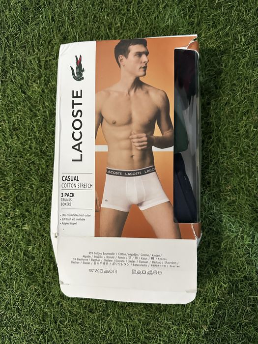 boxer lacoste novos