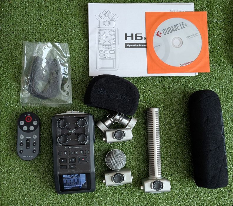 Zoom H6 диктофон пушка рекордер