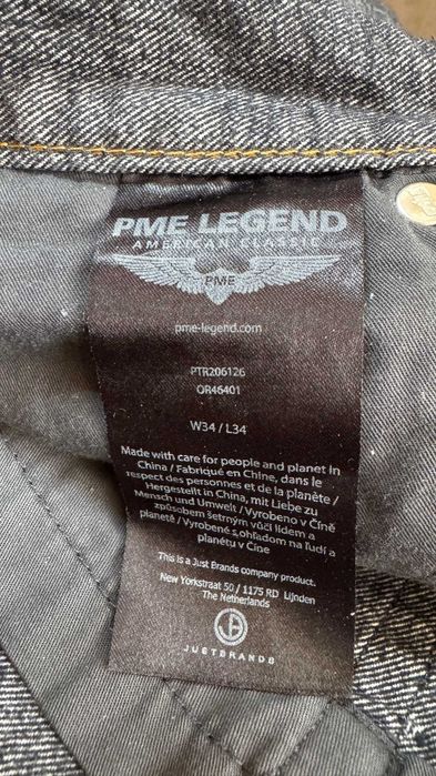 Męskie spodnie jeansowe PME Legend, r. W34/L30.