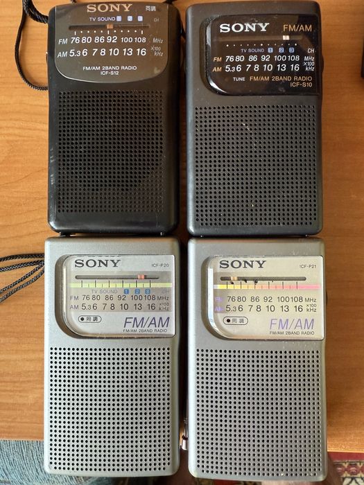 Компактные AM/FM приемники SONY