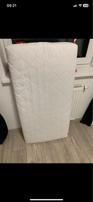 Oddam materac 120x60 do łóżeczka niemowlęcego kokos
