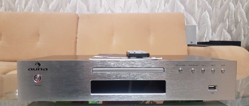 CD проигрыватель AUNA AV2-CD 509 Hi-Fi stereo/CD,MP3,Optical/,Germany