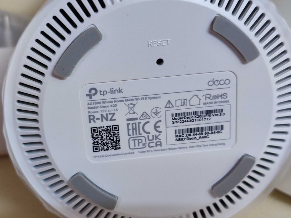2x TP-Link Deco X20 Mesh WiFi