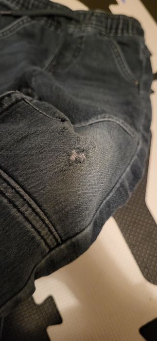 Joggery jeansowe chlopiece