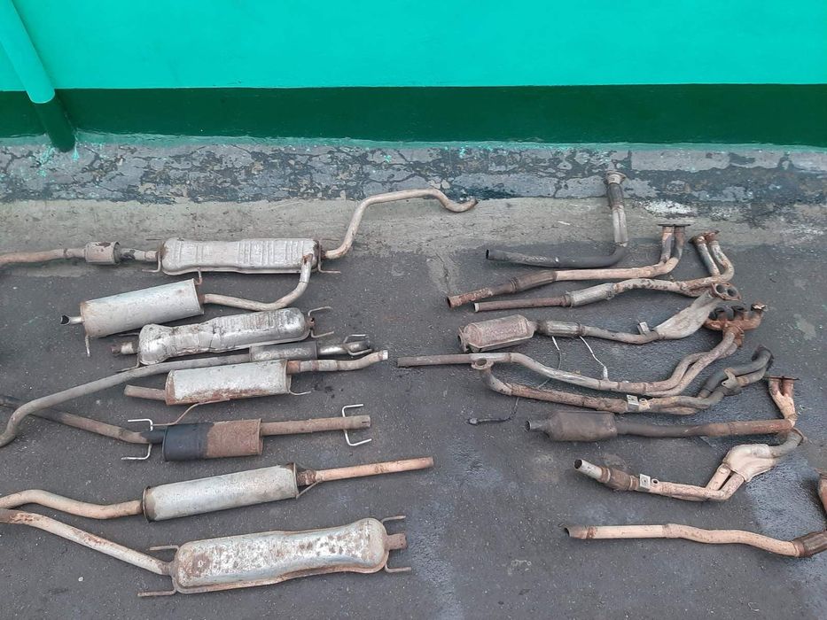 Глушник резонатор штани опель вектра б с астра зафіра меріва а омега