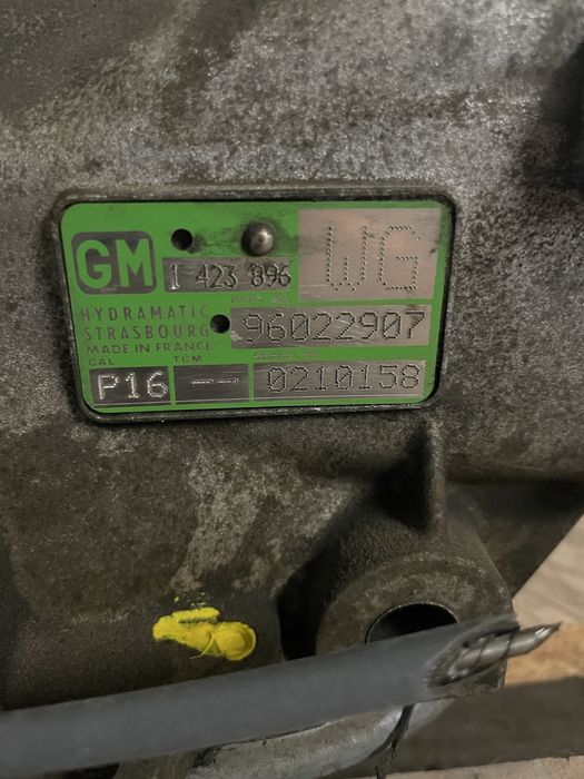 Caixa de Velocidades automatica GM retirada de um 330D