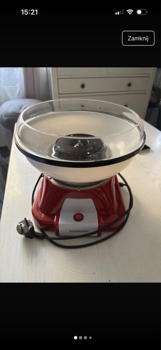 Urzadzenie do robienia waty cukrowej