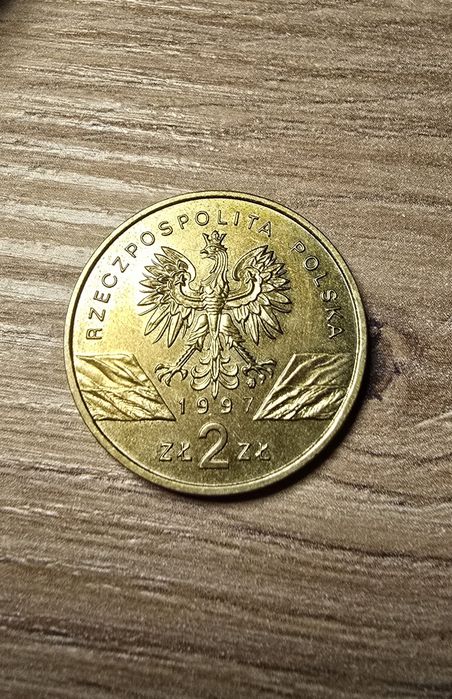 Moneta 2 zł Jelonek rogacz - 1997 rok