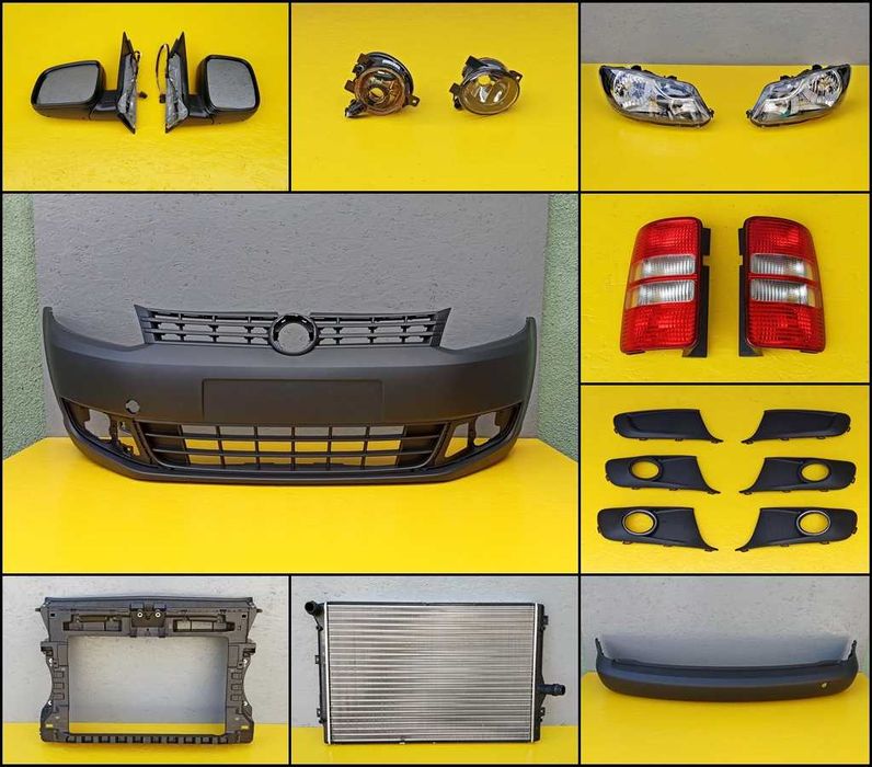 Накладки на арки на Volkswagen Caddy Фольксваген Кадди 10-15р