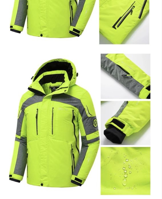 Зимова термокуртка чоловіча мембранна