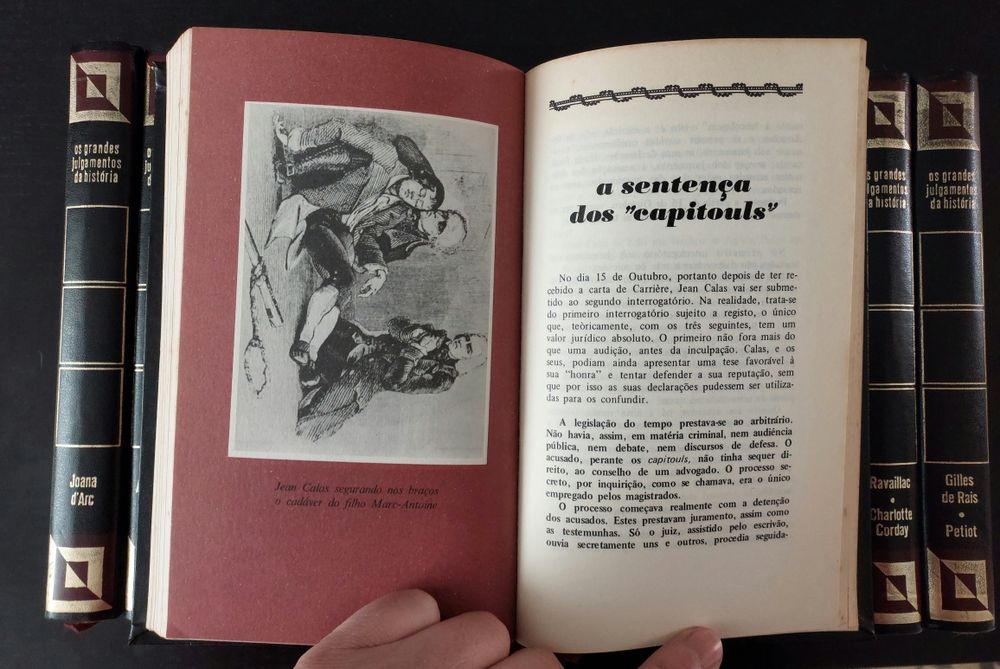 13 livros Os Grandes Julgamentos da Historia