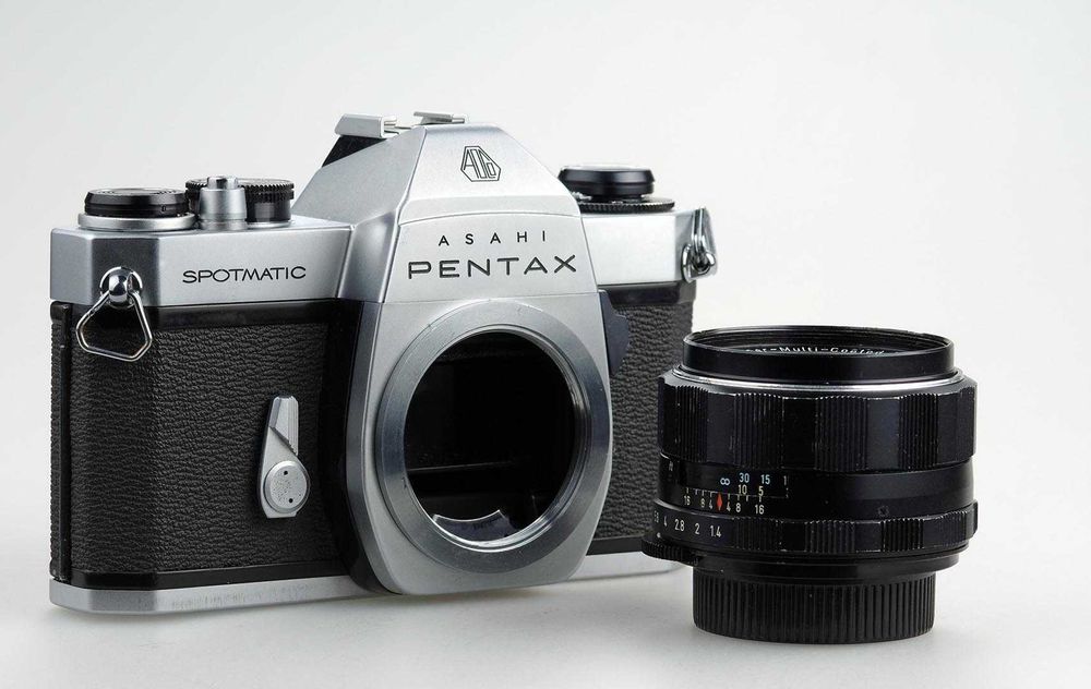 Pentax Spotmatic II S.M.C Takumar 50/1.4  відмінний плівковий комплект