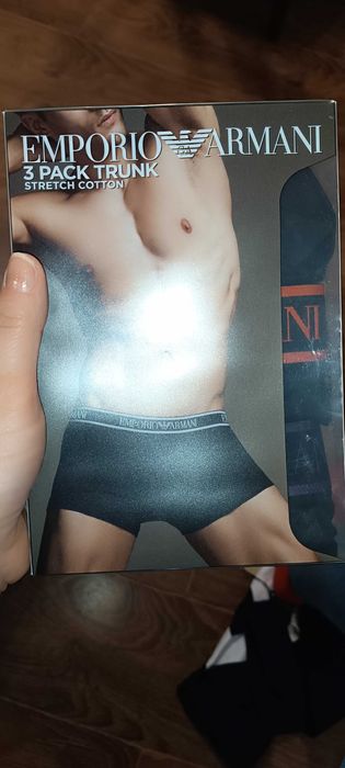 Męskie Bokserki Armani rozmiar S