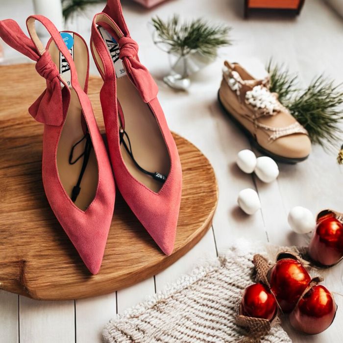 Zara szpilki zamszowe Nowe 39 Buty