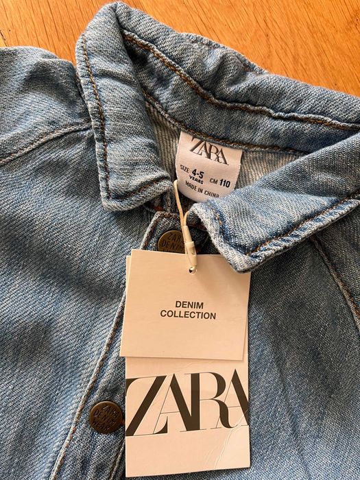 Zara. Kombinezon dźinsowy. 110