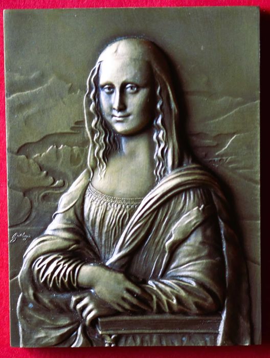 Gioconda de Da Vinci medalha de Baltazar