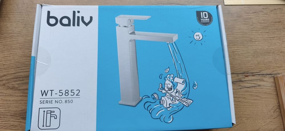 Bateria umywalkowa stojąca