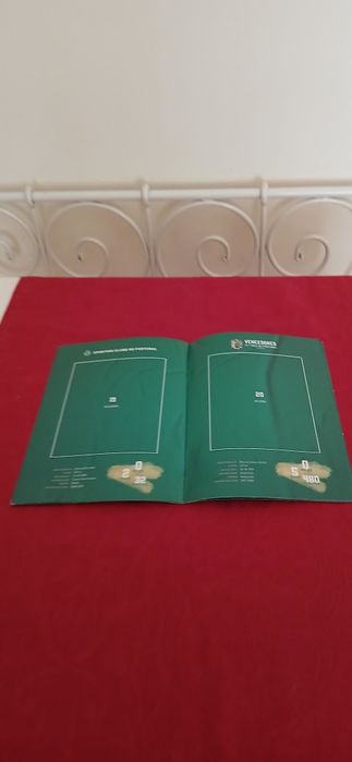 Caderneta 17a Taça Sporting 2018/2019