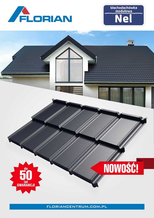 Blachodachówka Modułowa NEL, FLORIAN / PRUSZYŃSKI