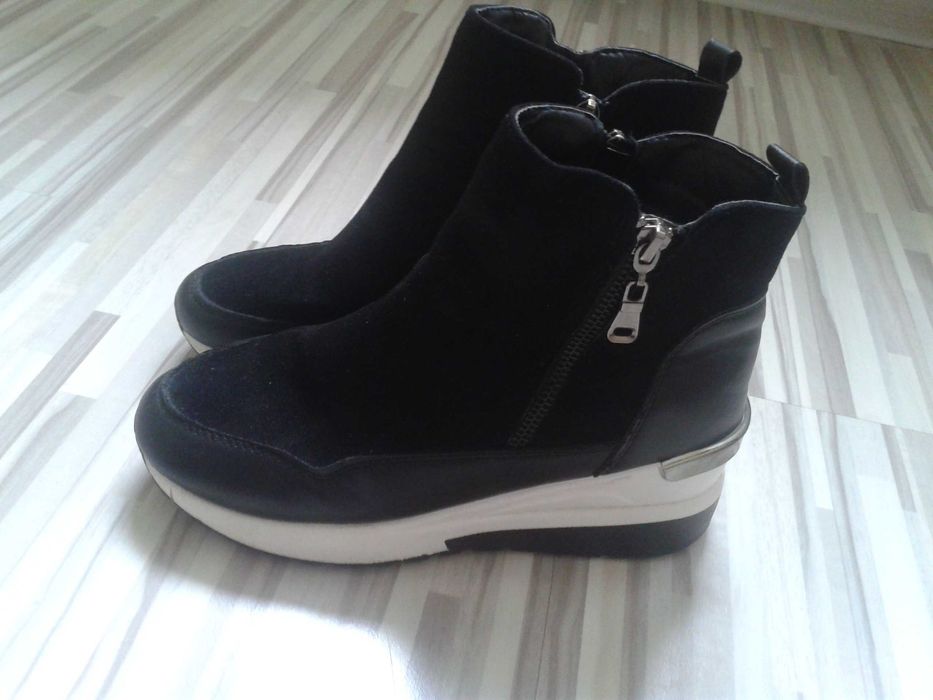 buty damskie, botki wiosenne, rozm. 38