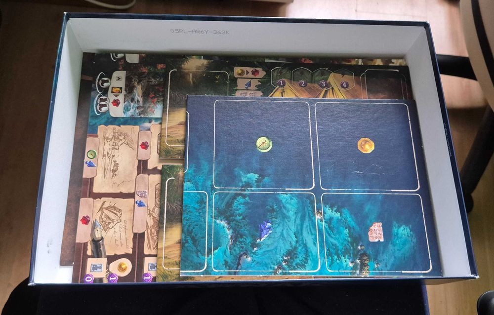 Zaginiona Wyspa Arnak + Insert + Koszulki Premium - Stan Bardzo Dobry!