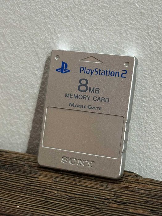 Kolekcja PS2 Silver + joystick + karta pamięci + okablowanie. - po serwisie