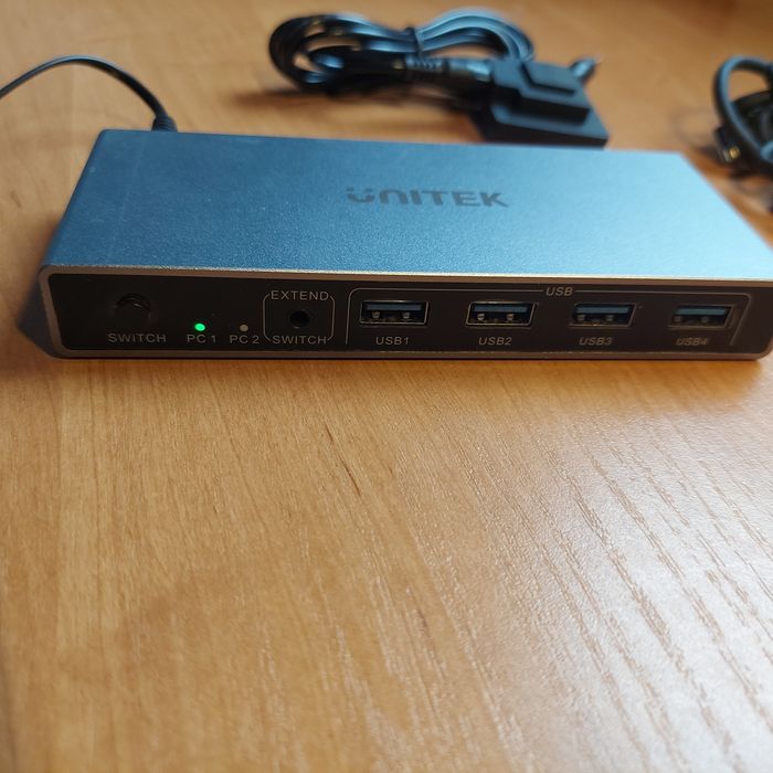 unitek usb 3.0 DP 8K KVM Switch