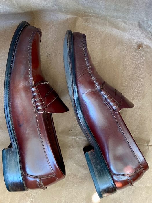 Sapato mocassins Massimo Dutti em couro