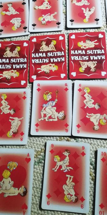 Baralho de cartas Kamasutra