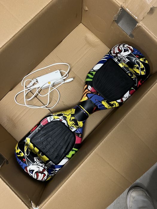Hoverboard com Kart e carregador