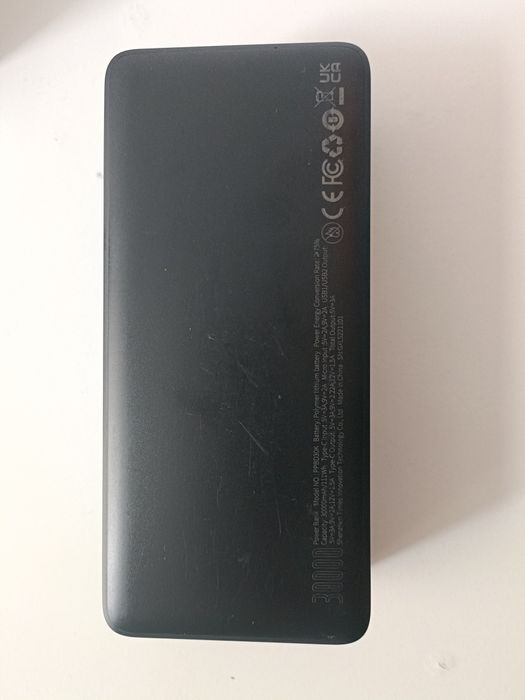 Powerbank Baseus Bipow 20W 30000 mAh 
Czarny