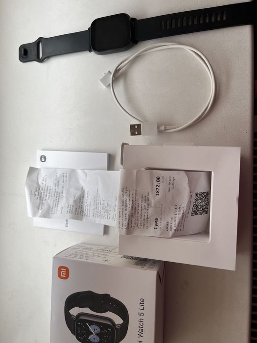 Продам смарт-годинник Xiaomi Redmi Watch 5 Lite Black (Ідеальний стан)