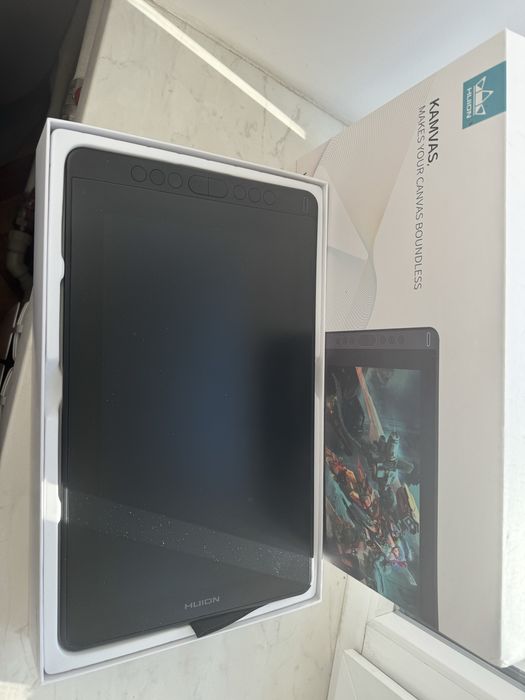 Графічний монітор Huion Kamvas 13+ рукавичка