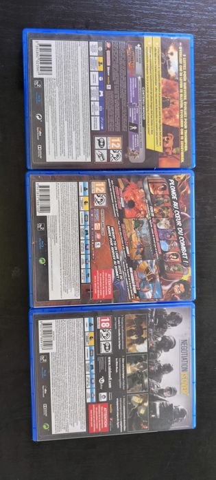 One piece burning blood/Dragon ball the breakers/Rainbow six siege PlayStation 4