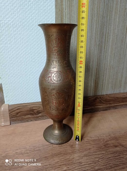 Ваза бронза Индия