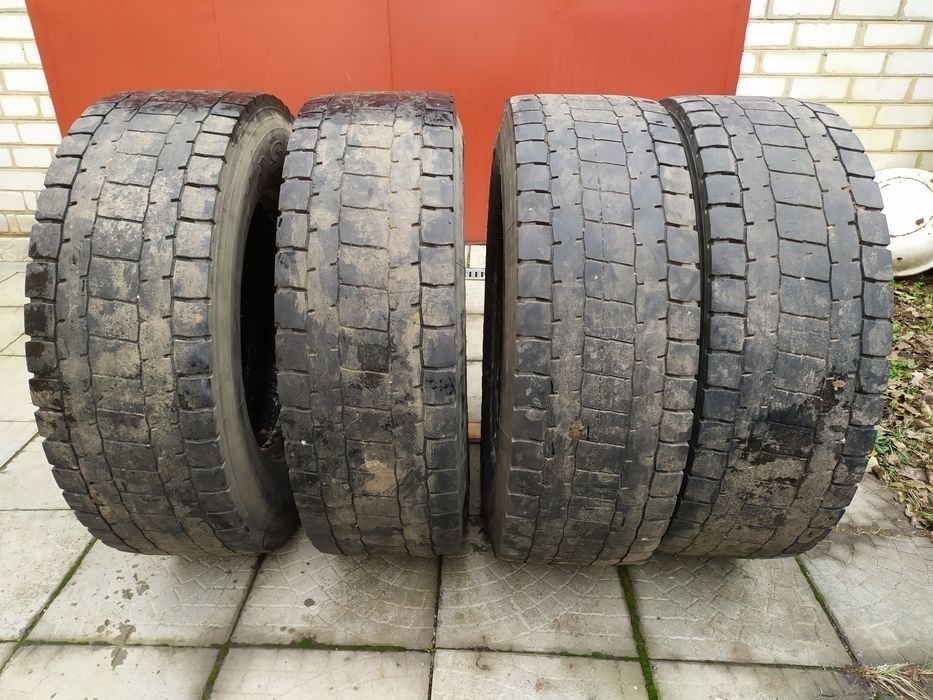 Грузовая резина шины Bridgestone 315/70 R22,5 рулевая тяга не дорого