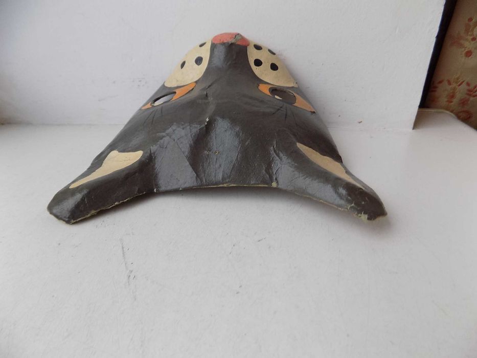 Маска карнавальная детская Кот СССР папье-маше