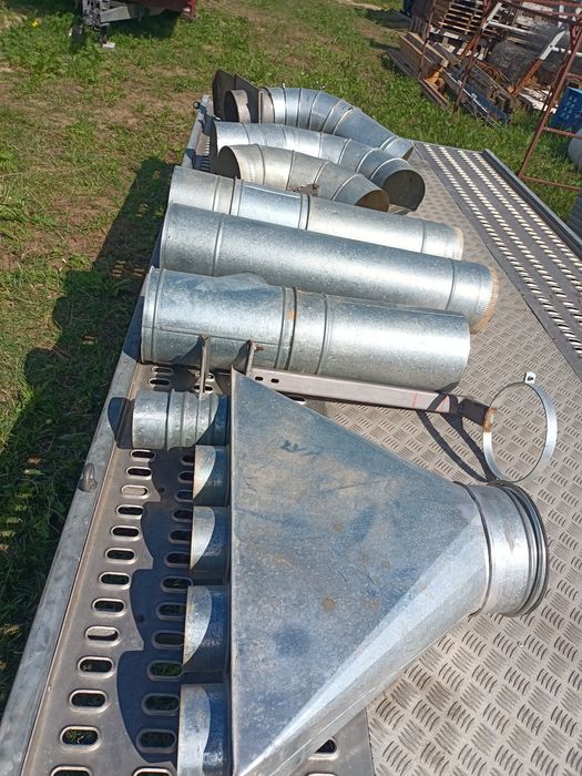 Rury rozdzielacza kolektor do odciągu trocin fi 225