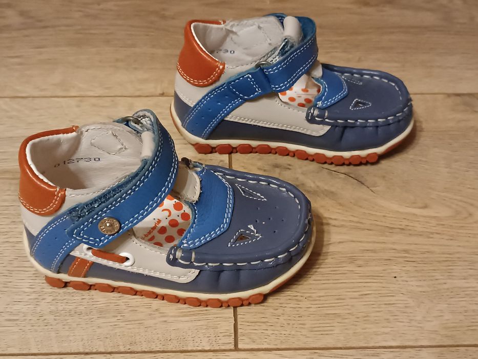 Buty pòłsandaly Bartek r.21 chłopięce eleganckie