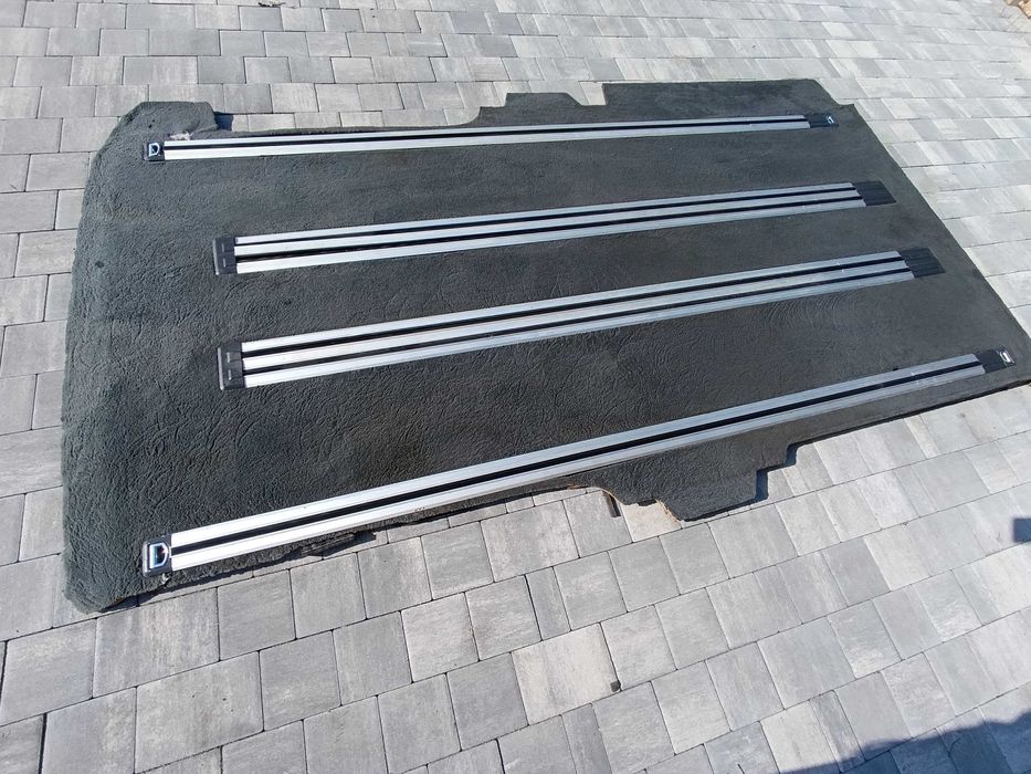 Podłoga szyny VW T5 T6 long welur czarny