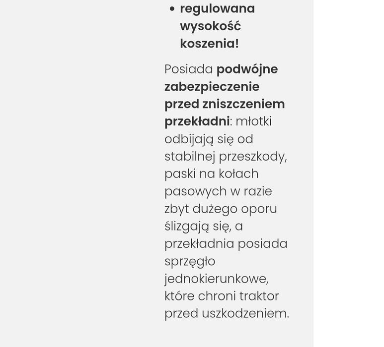 Kosiarka Bijakowa z koszem