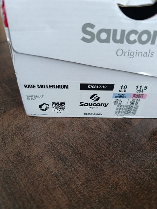 Sneakersy Saucony Ride Millennium rozm 44 nowe