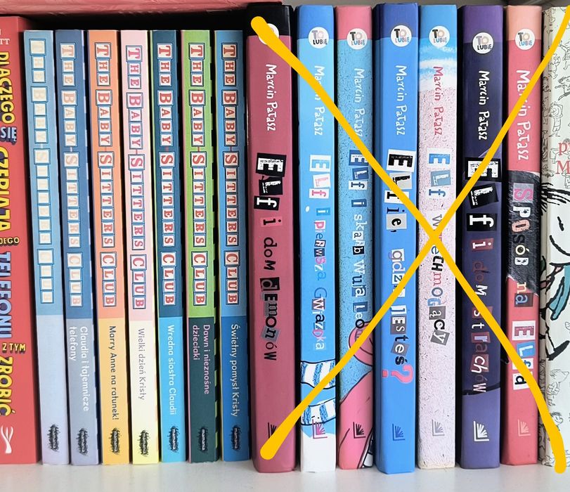 Klub Opiekunek seria książek