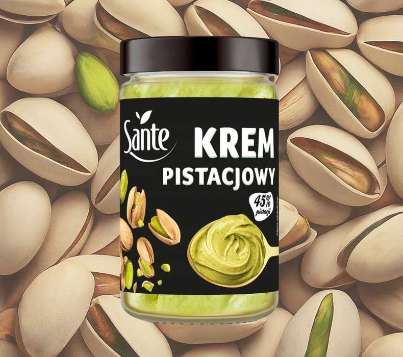 Sante Pistacchio Krem Pistacjowy Pasta 45% 190g