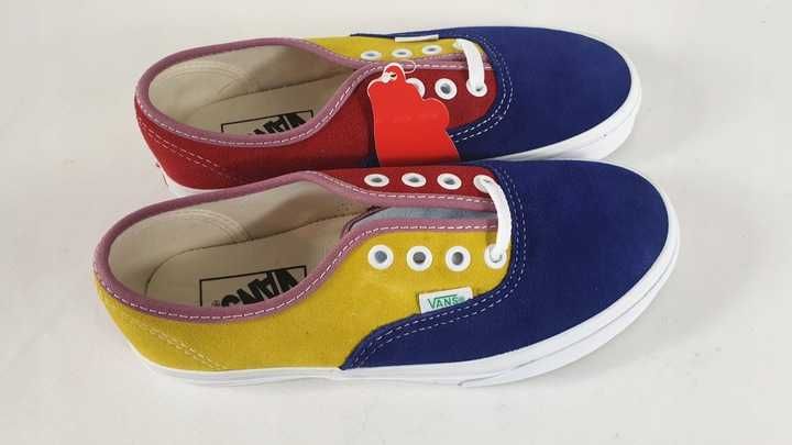 TRAMPKI VANS multi   AUTHENTIC nowe rozmiar   35