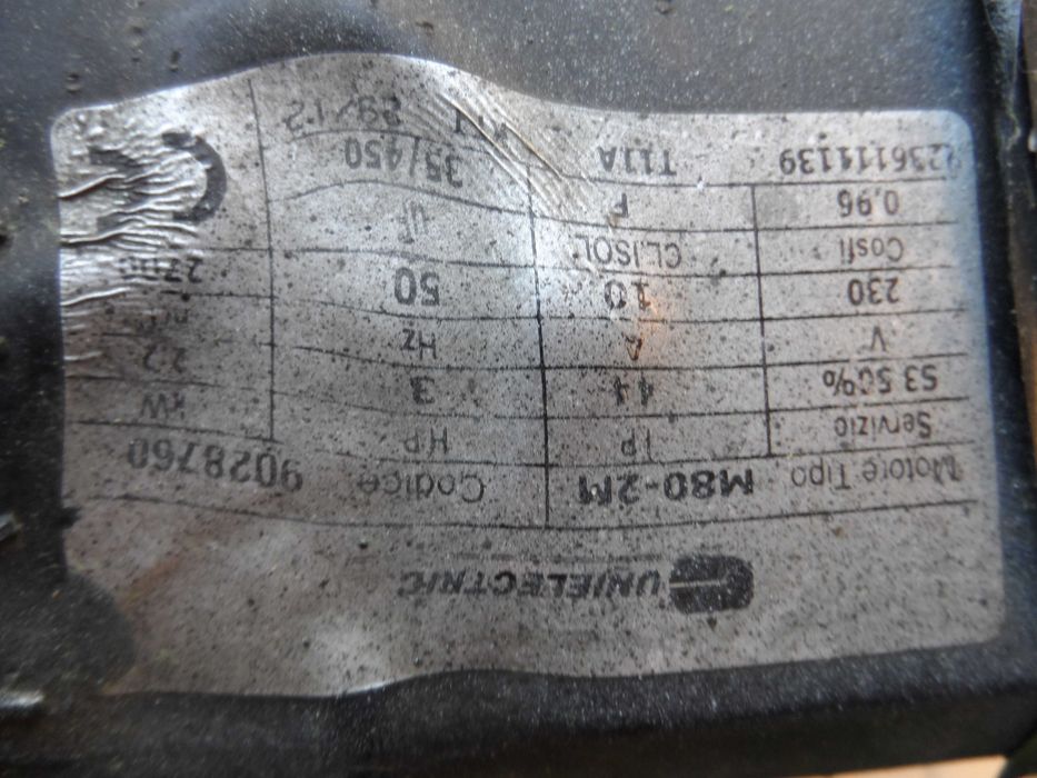 Silnik elektryczny 400V do kompresora ABAC KUPCZYK