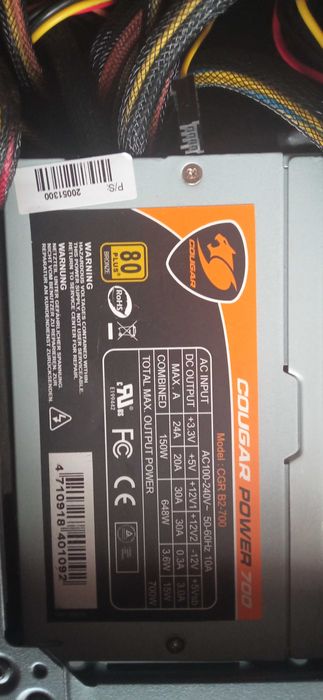 Продам Ігровий ПК Intel Core i5/gt1030/16GB DDR4/SSD+HDD