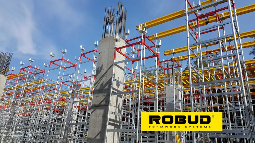 ROBUD - опалубка перекриття, несучі риштування TT 100, стійкі, триноги