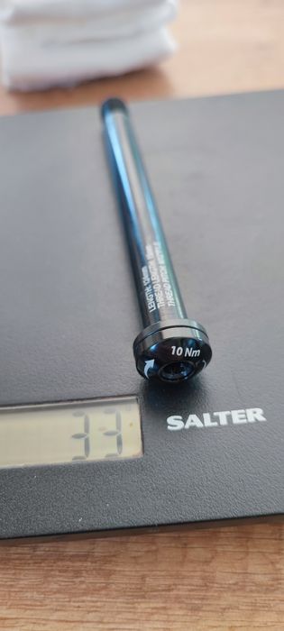 Oś Accent EVO przód 100x12mm M12x1.5 dł 124mm