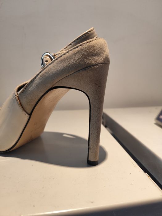 Sapatos de verniz/ camurça Zara Pink(Cor de rosa) N° 39